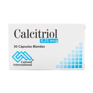 Calcitriol 0.25Mcg X 30Cap. Pc