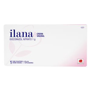 Ilana (Isoconazol) 1G X 1 Cr.Vag. 40Gr+7Aplic.Pc
