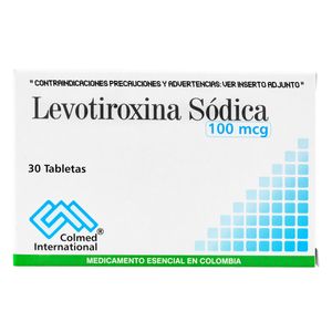 Levotiroxina 100Mg X 30Tab. Pc