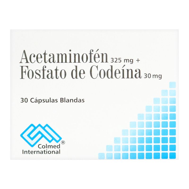 Acetaminofen-325Mg-Fosfato-De-Codeina-30Mg-X-30Cap-Pc