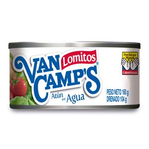 Atun Lomitos Agua Lata X 160 Gr