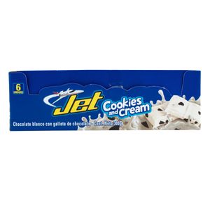Chocolatina Jet Cookies And Cream 6 Uds