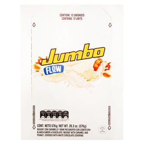 Chocolatina Jumbo Flow Blanca 48Gr 12Uds