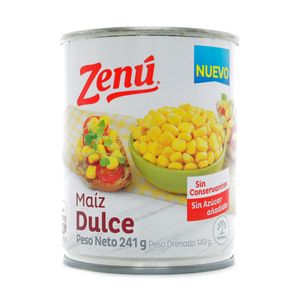 Maiz Dulce Zenu Lata X 241Gr
