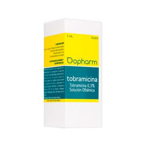 Tobramicina 0.3% Gotas Oft X 5Ml Opharm