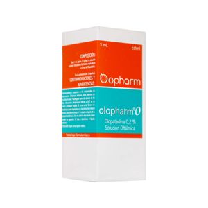 Olopharm (Olopatadina) 0.2% Gotas Oft X 5Ml Opharm