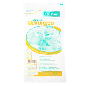 Guante Medico 7 1/2. 1 Par  Alfa