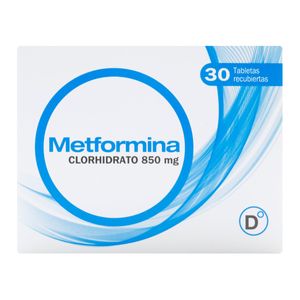 Metformina 850Mg X 30Tab Diabetris