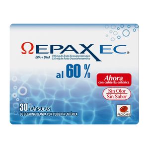 Epax Ec (Omega) 720 Mg Caja X 30 Cbg
