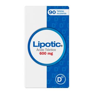 Lipotic (A.Tioctico) Frasco X 90Tab