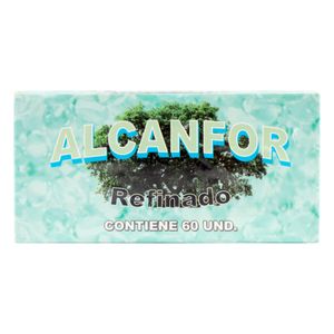 Alcanfor Refinado X 60Ud