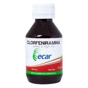 Clorfeniramina 2Mh/5Ml Jarabe X 120Ml.Ec
