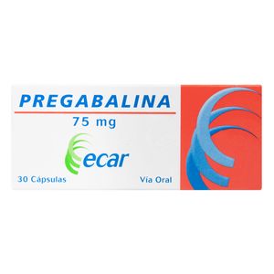 Pregabalina 75 Mg 30 Cap Ec