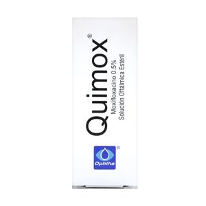 Quimox (Moxifloxacina) Oftal.X 5Ml.E.Oftl.