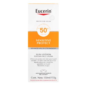 Eucerin Protect.Solar 50+ Locion X 150Ml.Bd