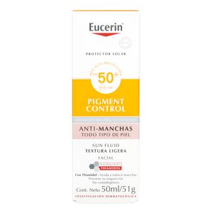 Eucerin Pigment Control Sun Fluid 50+ X 50Ml
