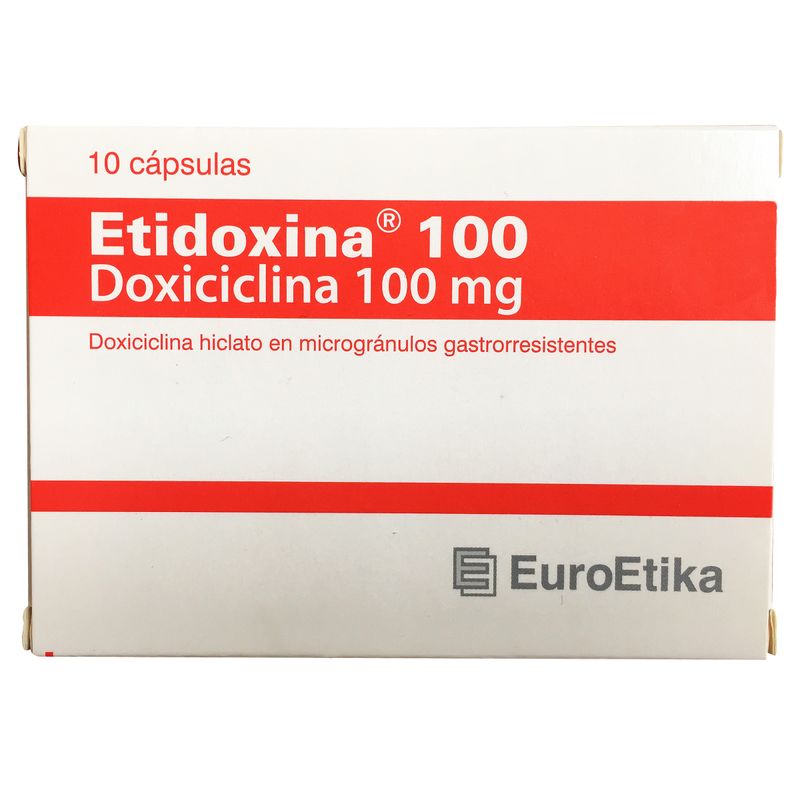 Etidoxina--Doxiciclina-100Mg-X-10Cap.Ee