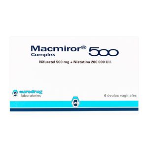 Macmiror Complex(Nista-Nifura) 500 Mg X 6 Ovulos