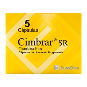 Cimbrar Sr (Tizanidina) 6Mg X 5Cap.Ee