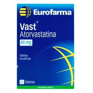 Vast (Atorvastatina) 40Mg X 30Tab.Ef