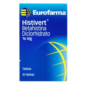 Histivert (Betahistina) 16Mg X 30Tab.Ef