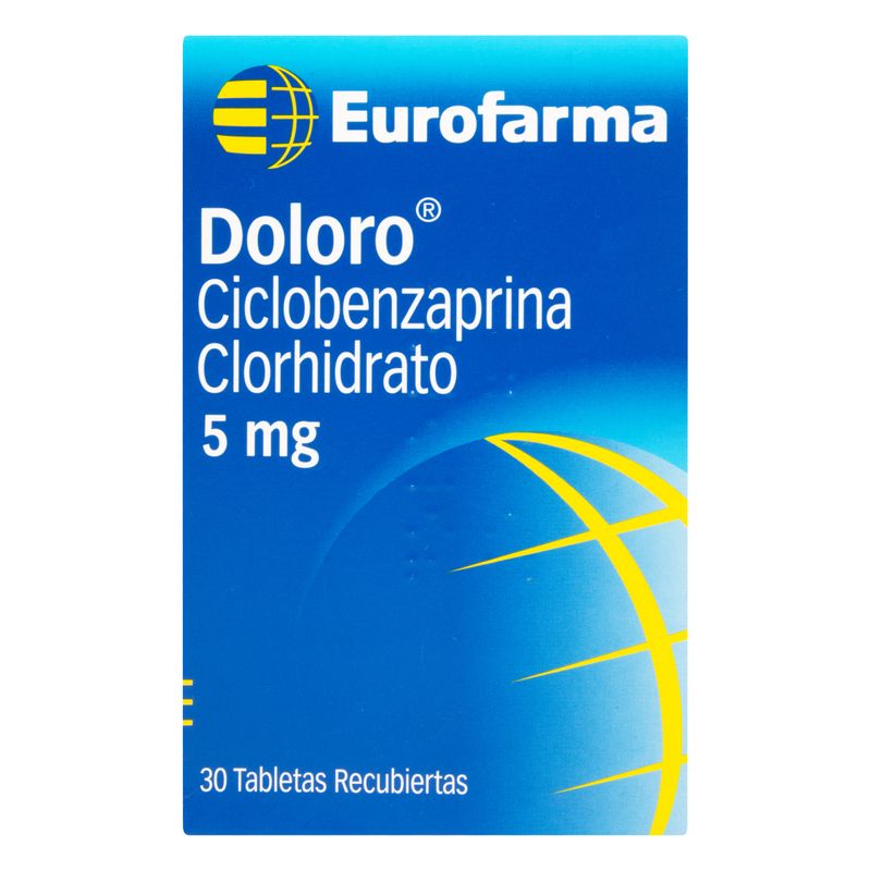 Doloro--Ciclobenzaprina--5Mg-X-30Tab.Ef