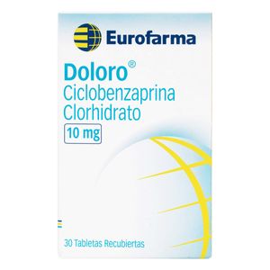 Doloro (Ciclobenzaprina) 10Mg X 30Tab.Ef