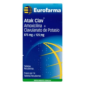 Atak Clav (Amox-Clavu) 875Mg X 14Tab Ef