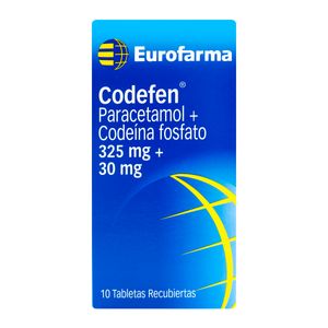 Codefen 325Mg/30Mg (Acet-Code) 10 Tabletas