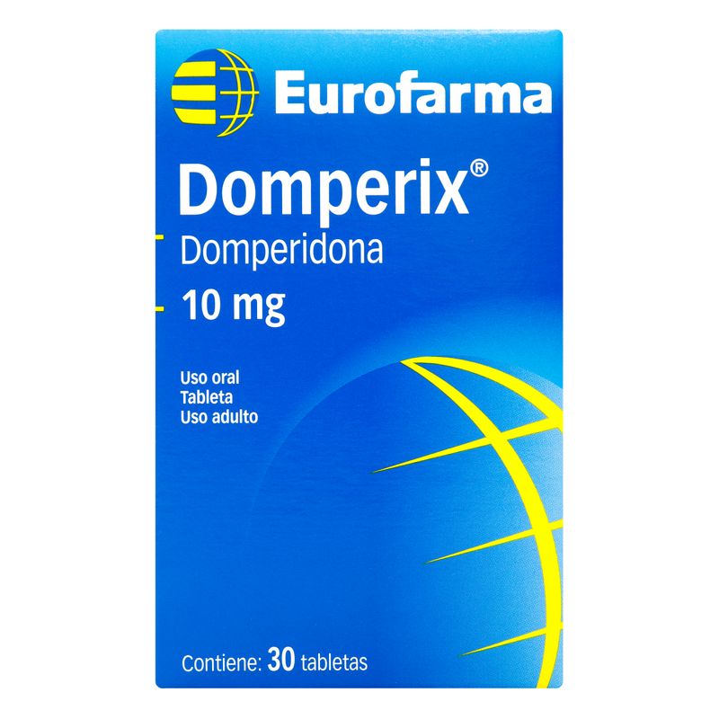 Domperix--Domperidona--10-Mg-30-Tabletas