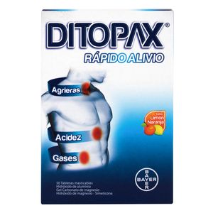 Ditopax Lim/Nar (Sime-H.Alum-Mag) X 50Tab.By