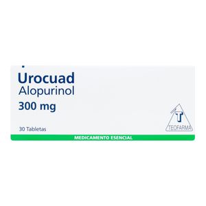 Urocuad (Alopurinol) 300Mg X 30Tab.Ed