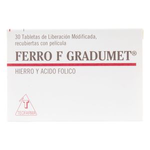 Ferro F (A.Folico-Hierro) Gradumet X 30Tab.Ed