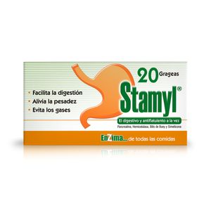 Stamyl (Panc-Bilis-Sime)X 20Grageas.Fc