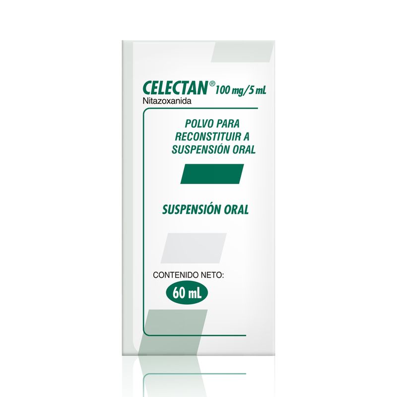 Celectan--Nitazoxanida--100Mg-5Ml.Polvo-X-60Ml.Fc