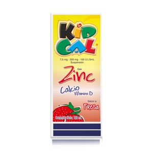 Kidcal (Calcio) Susp. X 180Ml Fresa.Fc