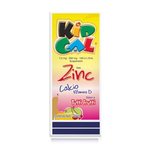 Kidcal (Calcio) Susp X 180Ml Tutifrutti.Fc