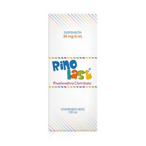 Rinolast (Fexofenadina) Susp. 30Mg/5Ml X 120Ml.Fc