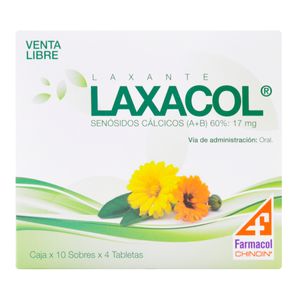 Laxacol (Senosidos.Calcico) 10 Sobres X 4Tab