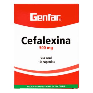 Cefalexina 500Mg X 10Tab. Gf