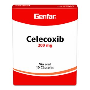 Celecoxib 200 Mg 10 Capsulas Gf
