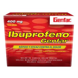 Ibuprofeno 400Mg X 100Tab.Gf