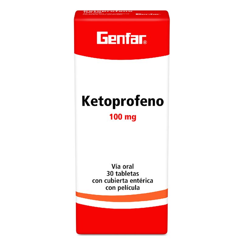 Ketoprofeno-100Mg-X-30Tab.Gf