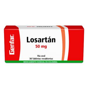 Losartan 50Mg X 30Tab.Gf