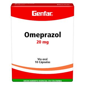 Omeprazol 20Mg X 10Cap.Gf