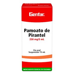 Pamoato Pirantel Suspension X 15Ml.Gf