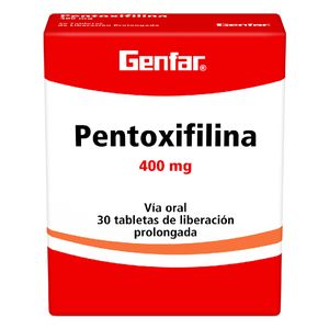 Pentoxifilina 400Mg X 30Tab.Gf