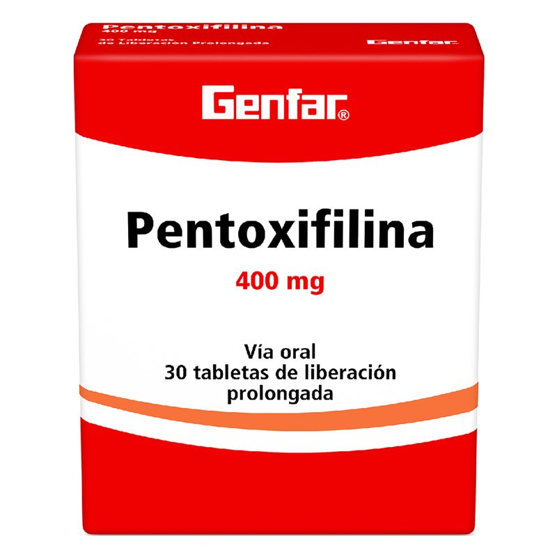 Pentoxifilina-400Mg-X-30Tab.Gf