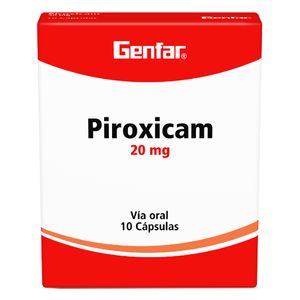 Piroxicam 20Mg X 10Cap.Gf