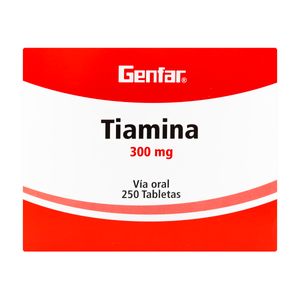 Tiamina 300Mg X 250Tab.Gf